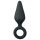 Plug anal punto medio - negro