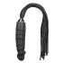 Easytoys Flogger - látigo y consolador de silicona en uno (negro)