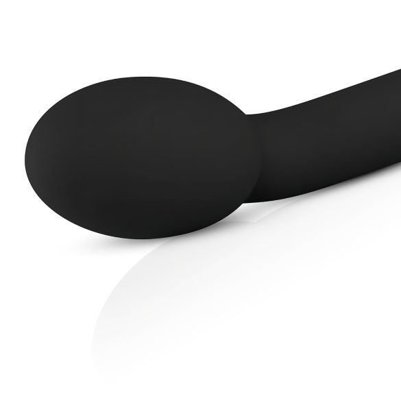 Easytoys - Vibrador punto G delgado - silicona negra