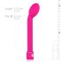 Easytoys Slim - Vibrador punto G (rosa)