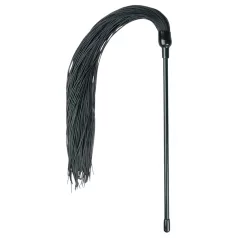 Easytoys - látigo de silicona flexible - negro