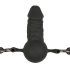 Easytoys - Mordaza con Dilatador Interno (negro)