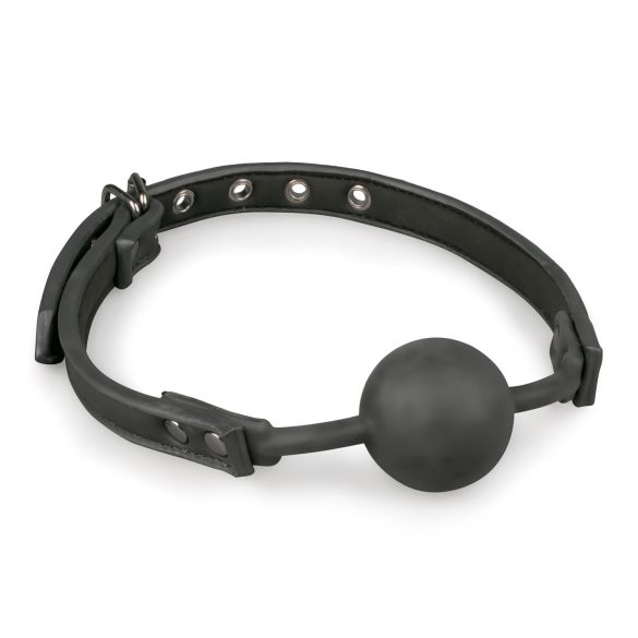 Easytoys - mordaza bola de silicona (negra)
