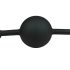 Easytoys - mordaza bola de silicona (negra)