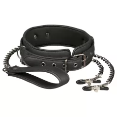   Easytoys - set de pinzas para pezones con collar y correa - 4 piezas