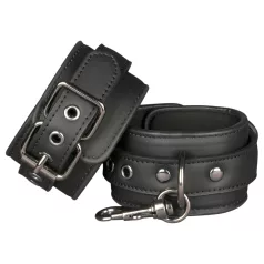 Easytoys - esposas de polipiel - negro