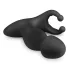 Easytoys Pounding Pete - masajeador prostático vibrador - silicona negra