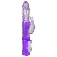   Easytoys Bunny - vibrador rabbit rotador y empujador - silicona lila
