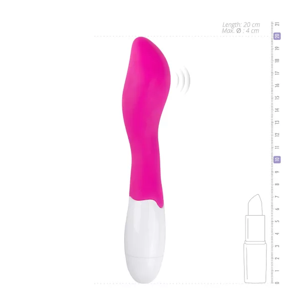 Easytoys - Vibrador punto G - resistente al agua - silicona rosa