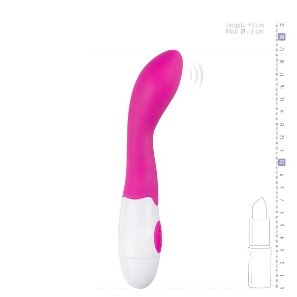 Easytoys Blossom vibe - Vibrador punto G silicona rosa