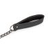 Easytoys - collar y correa fetiche (negro)