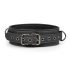 Easytoys - Set de collar, esposas de muñeca y tobillera (negro)