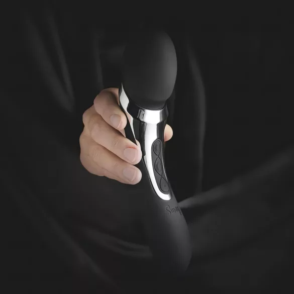 Sway No.1 Wand - masajeador vibrador recargable 2 en 1 - negro