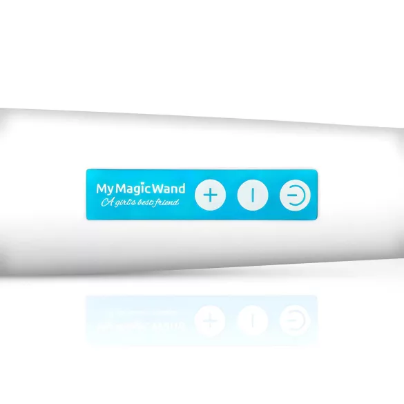 MyMagicWand - vibrador masajeador potente - silicona blanca azul