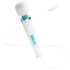 MyMagicWand - potente masajeador vibrador (blanco-turquesa)