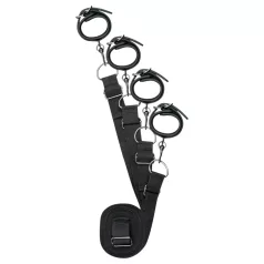 EasyToys - juego de ataduras para la cama (negro)