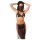 Amorable - disfraz de danza del vientre - negro - Tallas S-L