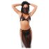 Amorable - disfraz de danza del vientre - negro - Tallas S-L