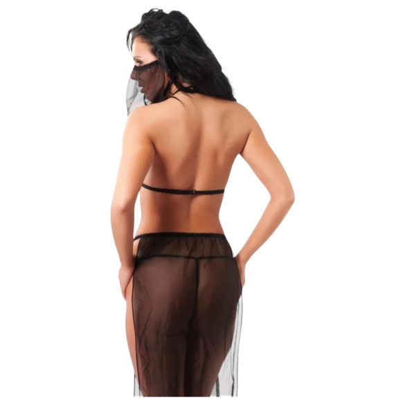 Amorable - disfraz de danza del vientre - negro - talla S-L