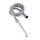Rimba - Cabezal de ducha íntima de aluminio con tubo (plata)