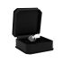Rimba XS - plug anal de metal con piedras negras (plateado)