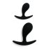 Rimba Copenhagen - Conjunto de plugs anales - negro (2 piezas)
