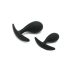 Rimba Copenhagen - set de plugs anales - negro (2 uds)