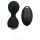 Rimba Cannes - Huevo Vibrador Recargable y Control Remoto (Negro)