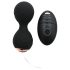 Rimba Cannes - Huevo Vibrador Recargable y Control Remoto (Negro)