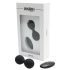 Rimba Cannes - Huevo Vibrador Recargable y Control Remoto (Negro)