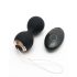 Rimba Cannes - Huevo Vibrador Recargable y Control Remoto (Negro)