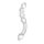 Rimba Xena - Doble Dildo de Vidrio (Transparente)