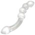 Rimba Xena - Doble Dildo de Vidrio (Transparente)