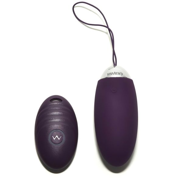 Rimba Venice - huevo vibrador recargable con control remoto - silicona lila