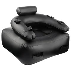 Sofá BDSM inflable (negro)