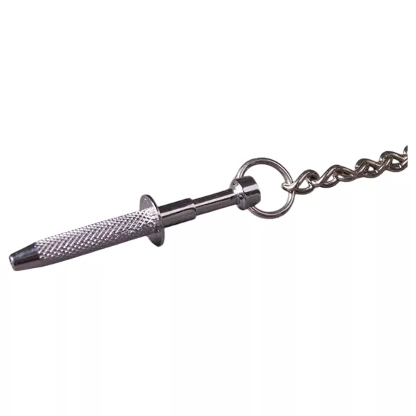 Kiotos - pinzas para pezones de acero inoxidable (plateado)