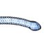 Dildo de Cristal Espiral Nº5 (Transparente-Azul)