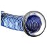 Gildo Glass No. 5 - dildo de vidrio espiral - transparente azul