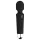 EasyToys - mini varita vibradora recargable - silicona negra
