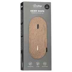   Cuerda de cáñamo Easytoys - cuerda de bondage (10 m, natural)