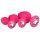 Easytoys Diamond - set de plugs anales (rosa)