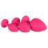 Easytoys Diamond - set de plugs anales (rosa)