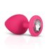 Easytoys Diamond - set de plugs anales (rosa)