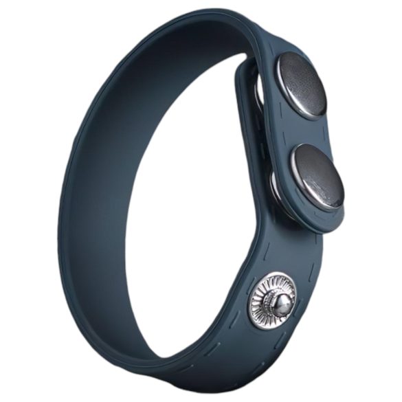 Boners - Anillo para pene ajustable - silicona gris - talla S/M