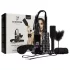 Cofre de Placer Secreto - kit avanzado de BDSM - 14 piezas (negro)