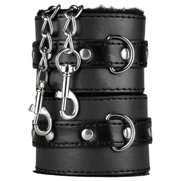 Secret Pleasure Chest - kit BDSM avanzado - 14 piezas - negro