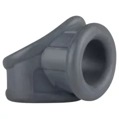   Boners - anillo para pene y testículos 2 en 1 - silicona gris