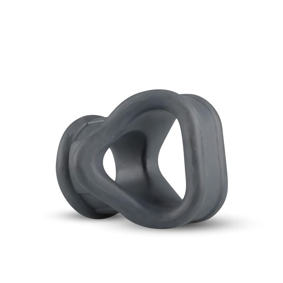 Boners - anillo para pene y testículos 2 en 1 - silicona gris