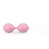 LoveBoxxx I Love Pink - set vibrador y ataduras (6 pzas) - rosa