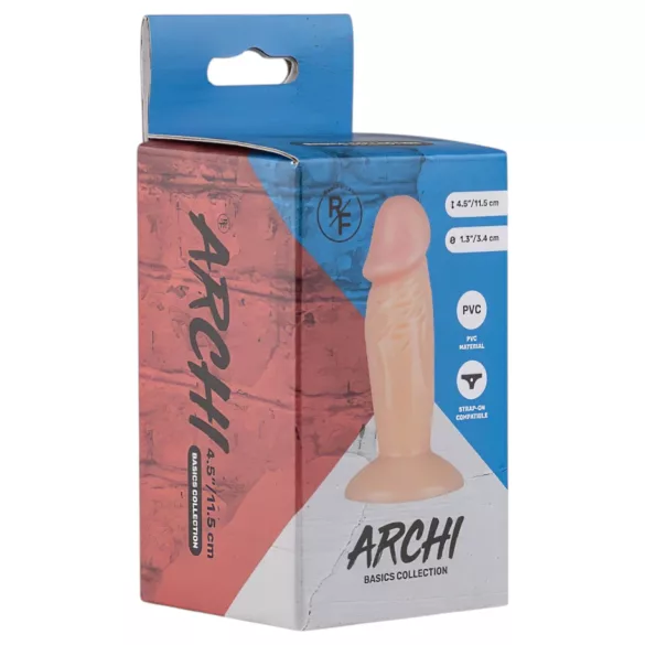 Real Fantasy Archi - dildo realista - 11,5 cm - color natural